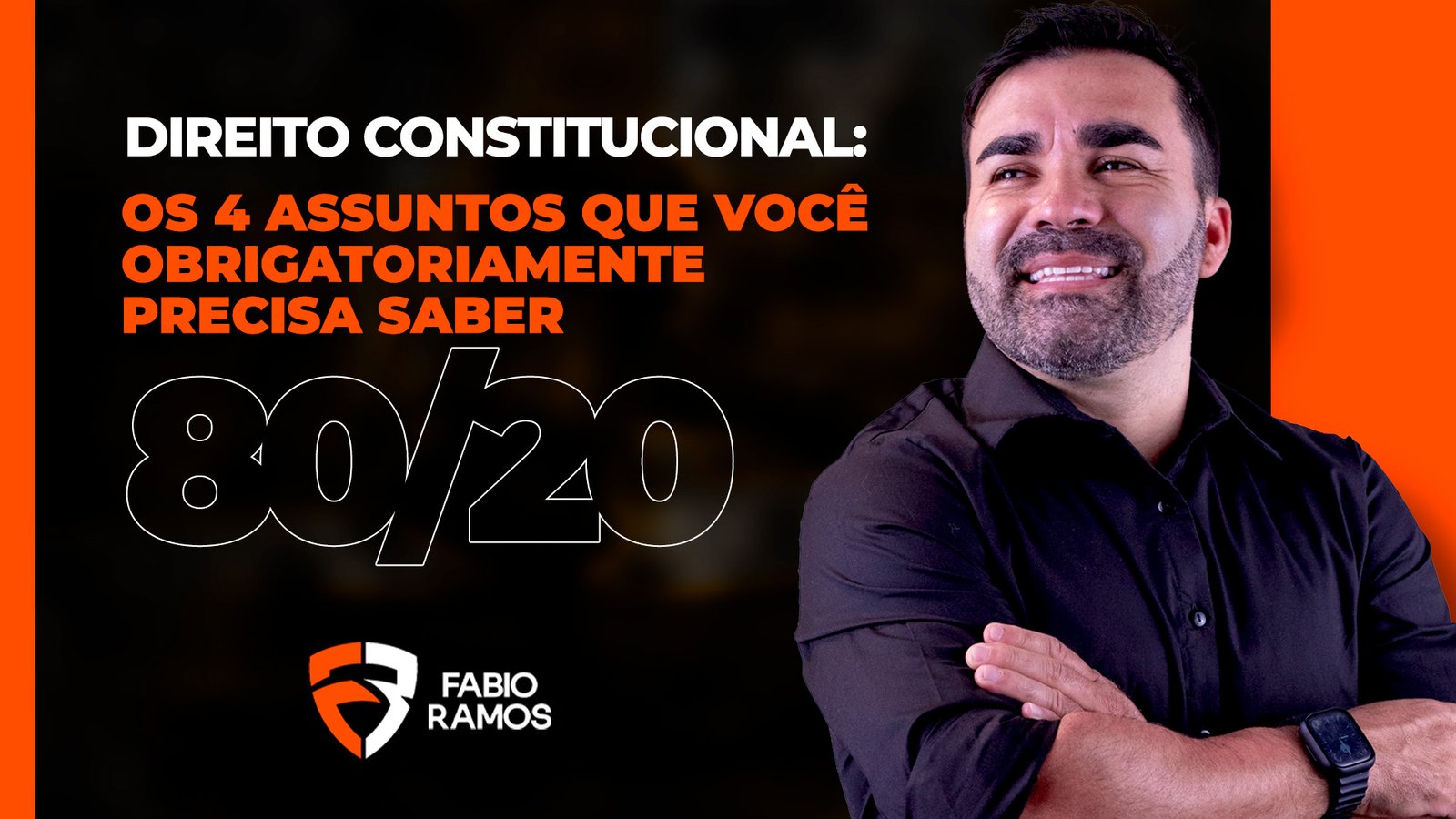 Direito Constitucional: Os 4 Assuntos que Você OBRIGATORIAMENTE Precisa Saber (A Regra 80/20)